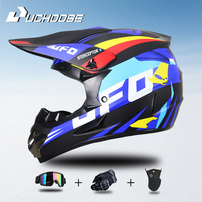 DOT Adult Female Men Helmets Motocross off road