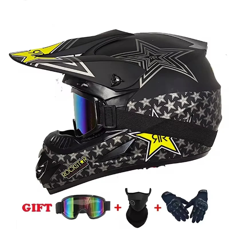 Motorcycle Helmet Youth Kids Child Full Helmet DOT