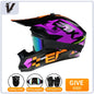 Full Face Motorcycle Helmet with 3 Piece Gift