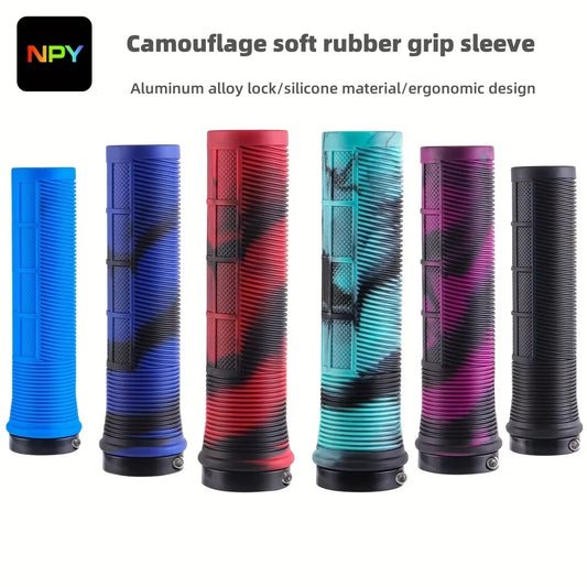 Bicycle Handle bar Rubber Lock-on Grips