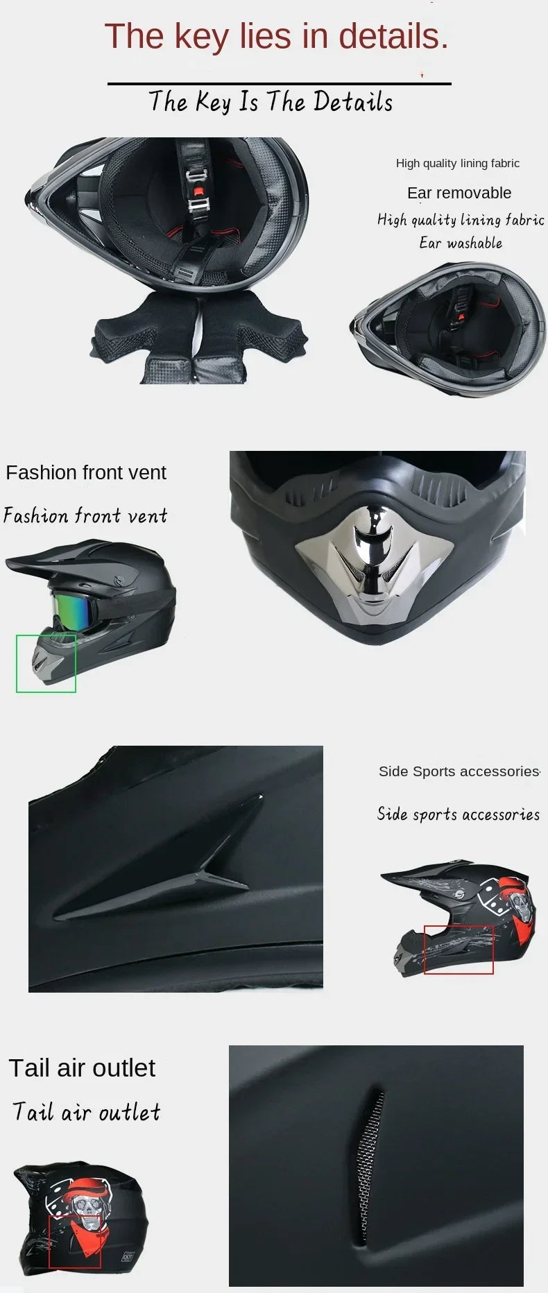 Motorcycle Helmet Youth Kids Child Full Helmet DOT