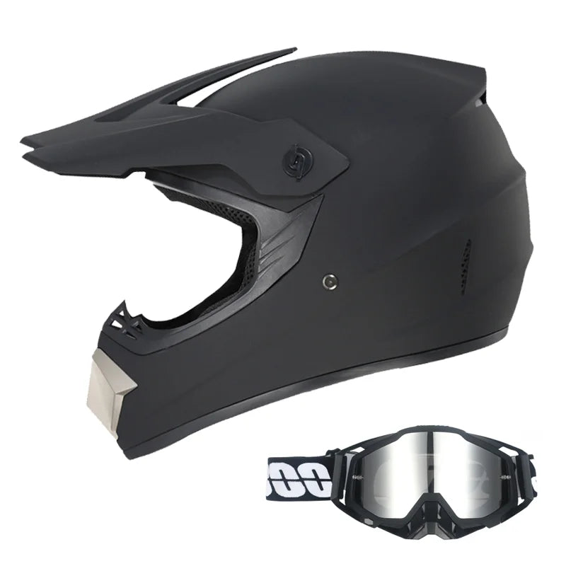 DOT/ECE Motocross Helmet Kit - includes goggles , gloves