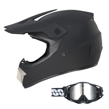 DOT/ECE Motocross Helmet Kit - includes goggles , gloves