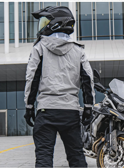Waterproof Rain Gear Reflective  Rain Coats Lightweight