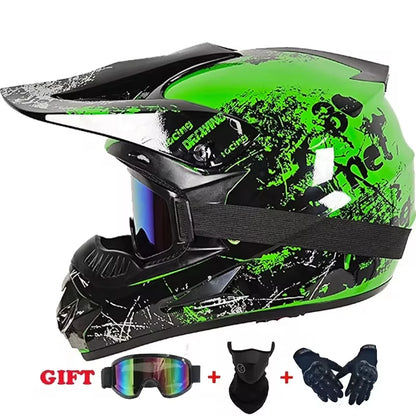 Motorcycle Helmet Youth Kids Child Full Helmet DOT