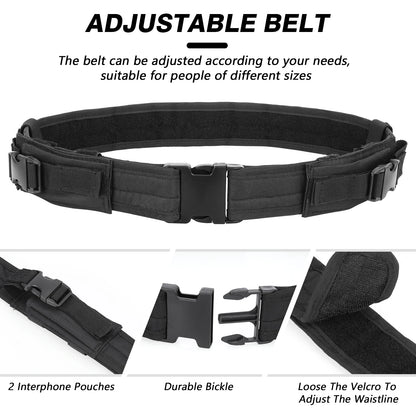 Tactical Vest - Multi-Pocket for Airsoft, Hunting,