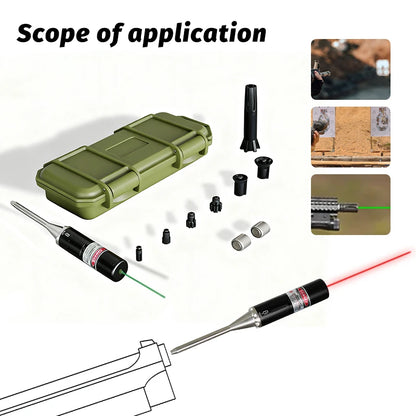 Green Red Laser Aiming Kit, For Rifle Pistol