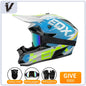 Full Face Motorcycle Helmet with 3 Piece Gift