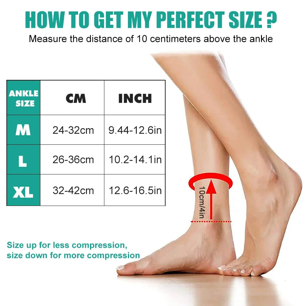 1Pcs Achilles Tendon Support Brace, Plantar Fasciitis Sock