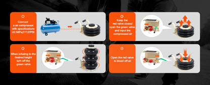 Car air Jack Heavy Duty 3 ton capacity